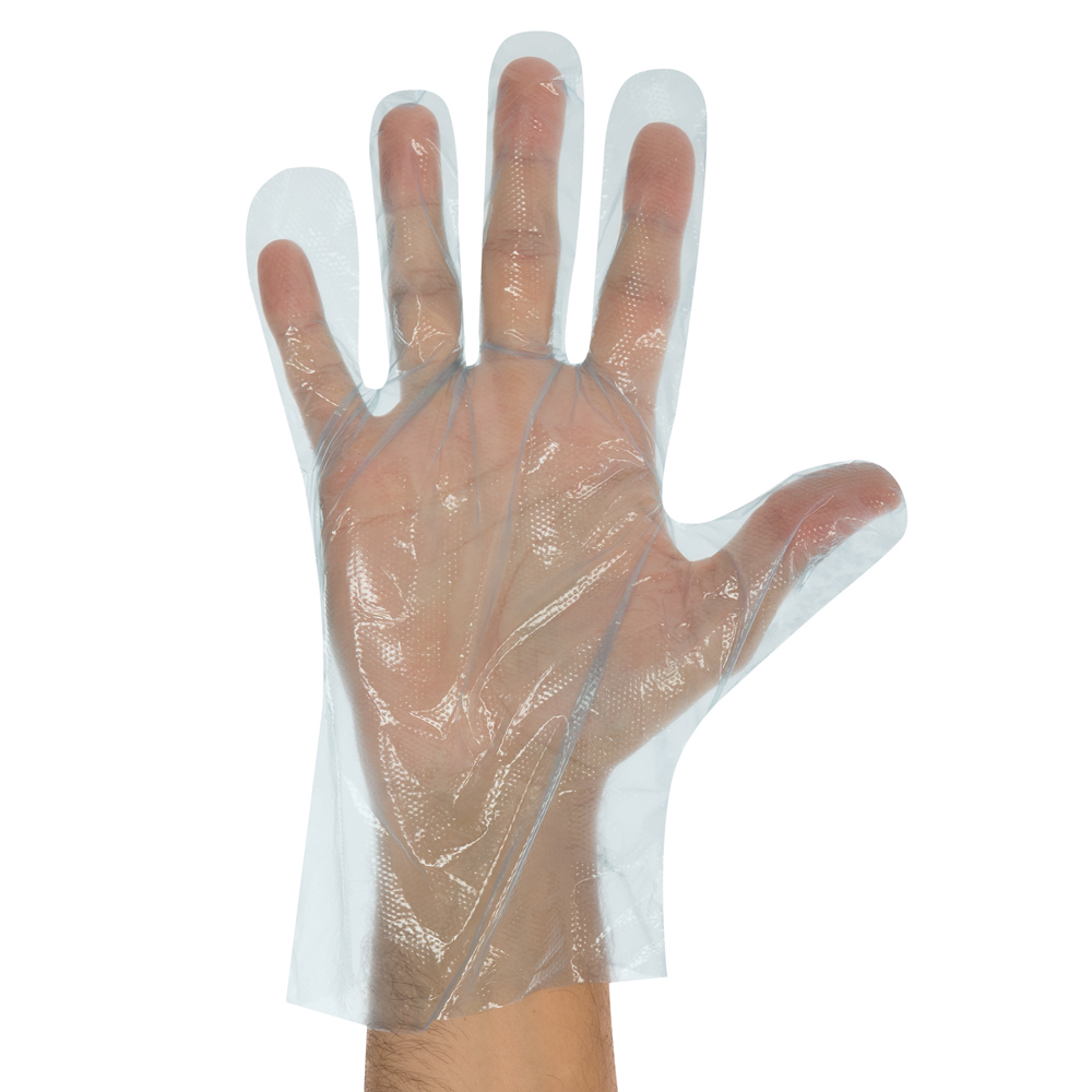 HDPE gloves Polyclassic Strong in blue