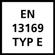 EN 13169 - Typ E