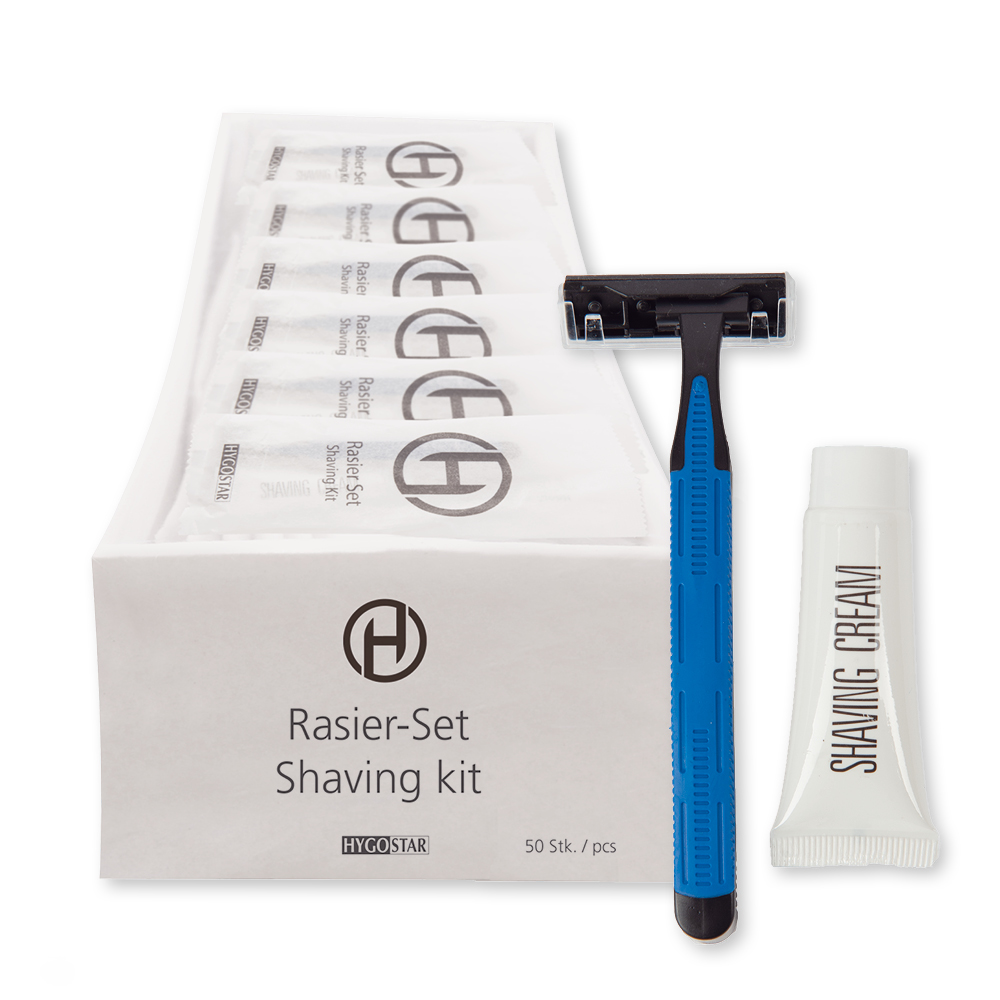 Shaving set as cover picture