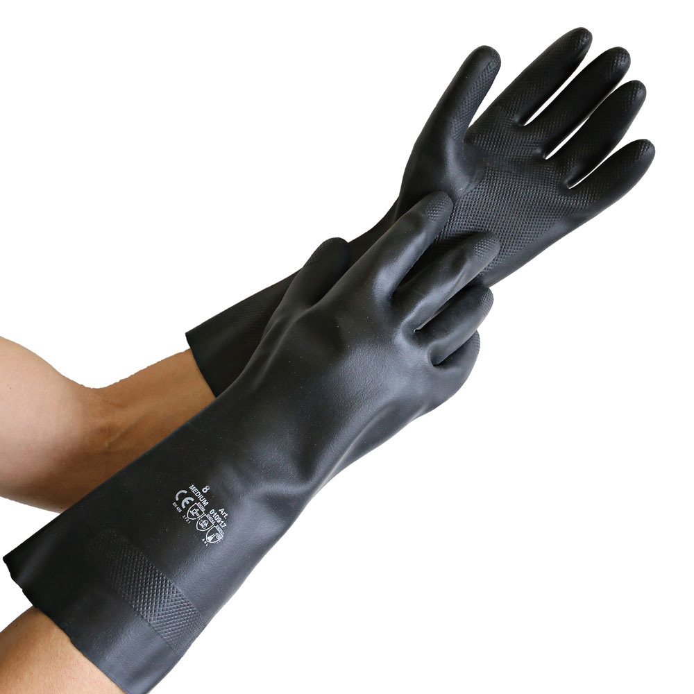 Chemical resistant gloves "Chemo" | Latex