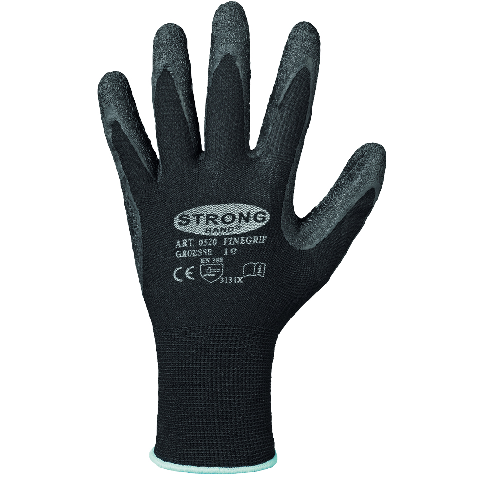Stronghand® Finegrip 0520, fine knit gloves, outside