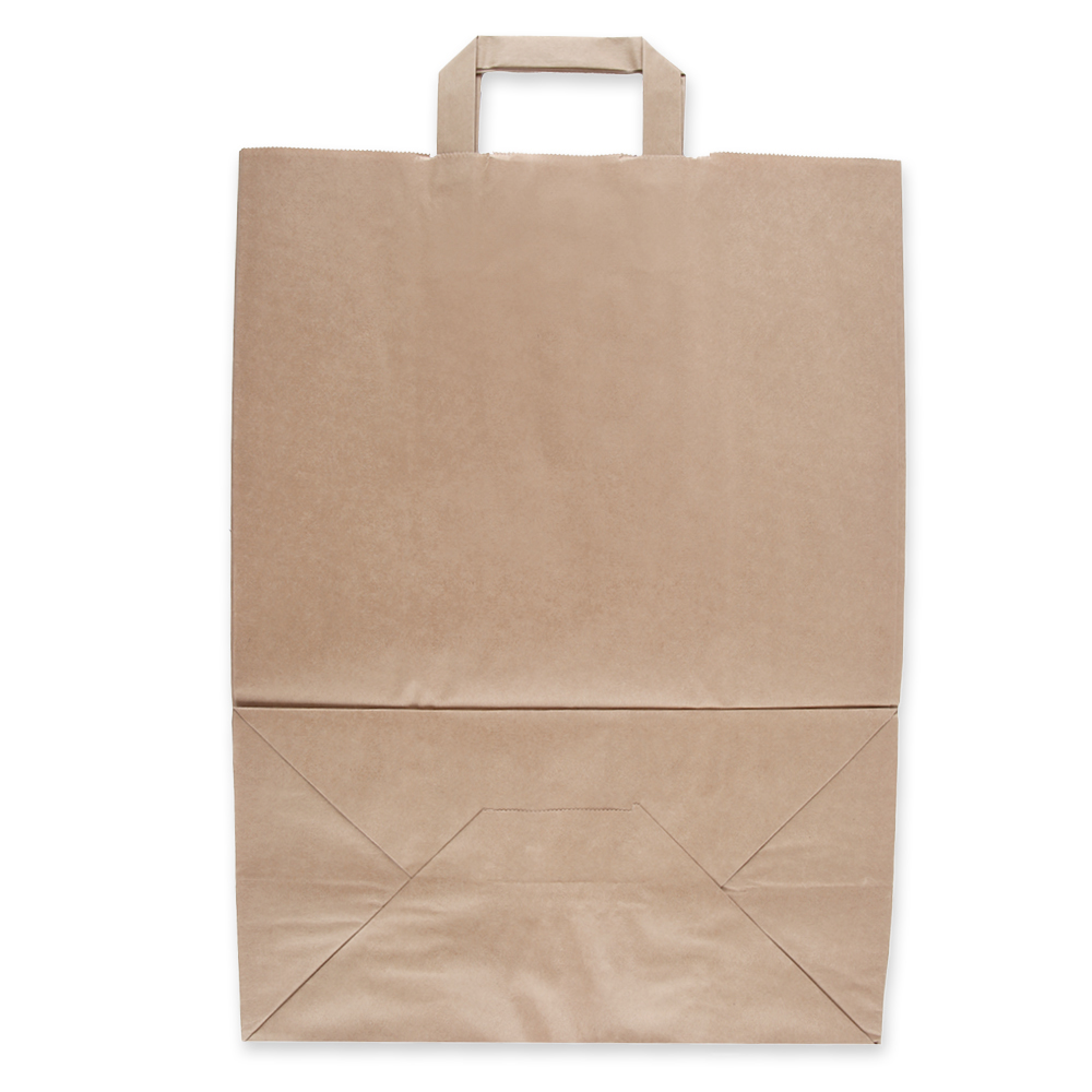 Paper carrying bag "Strong" made of paper, folded, 32cm x 17cm x 44cm