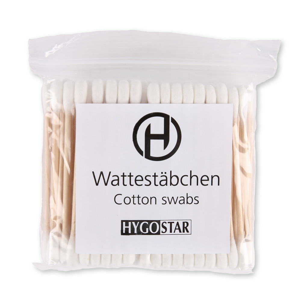 Cotton swab | wood/cotton, in the packing