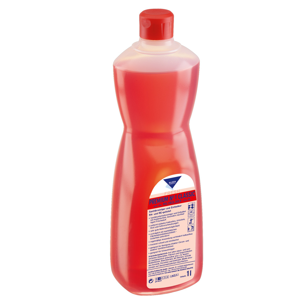 Sanitary cleaner "Premium No.1 classic" in the 1l bottle 