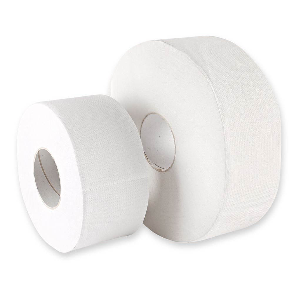 Toilettenpapier, Jumbo, 2-lagig | Recyclingpapier, Vorschaubild Toilettenpapier, Jumbo, 2-lagig aus Recyclingpapier, Vorschaubild