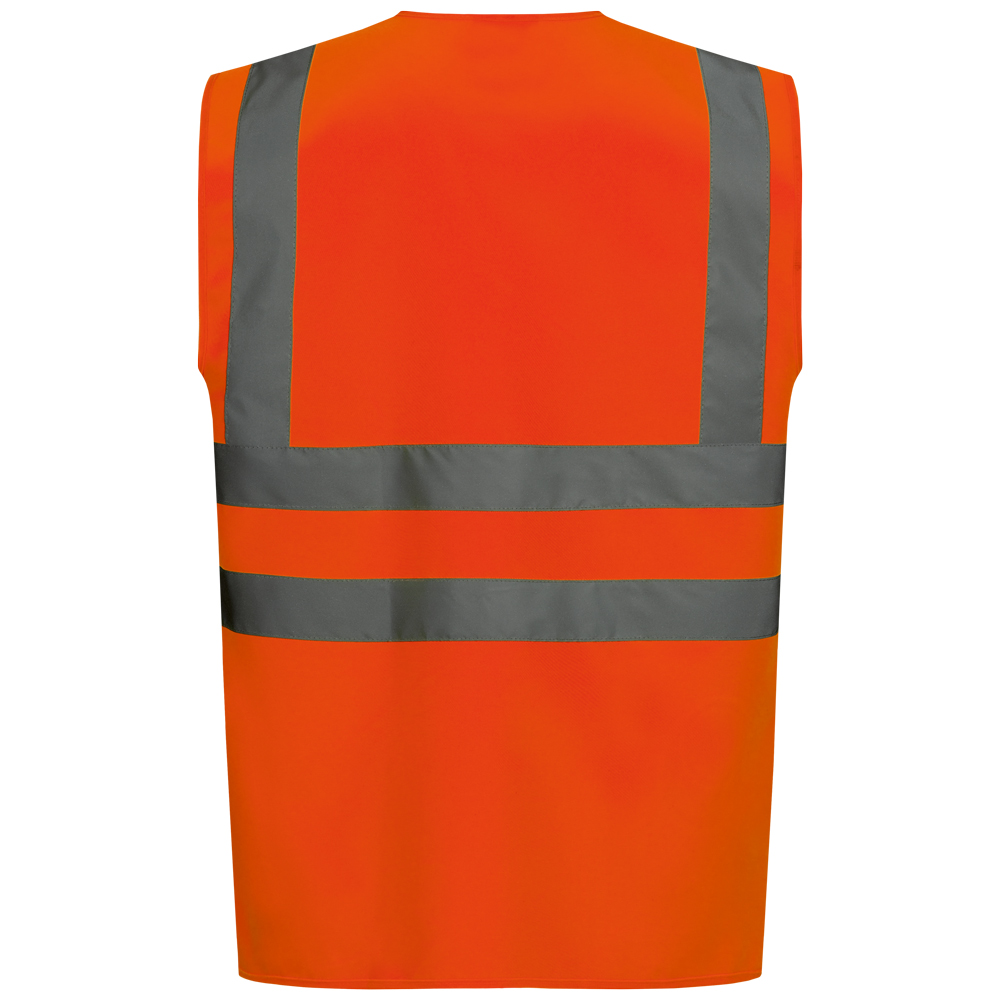Safestyle® Ansgar 23516 high vis vests from the backside