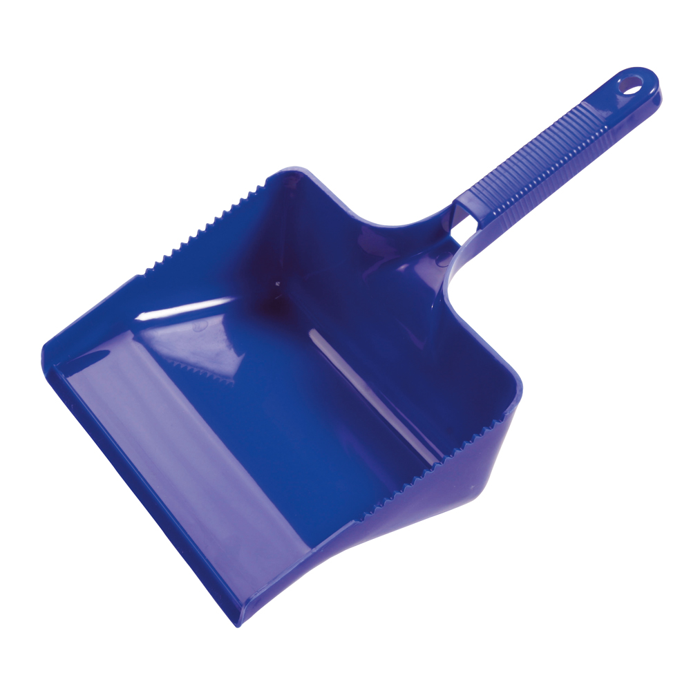 Haug Bürsten, dustpan square in blue