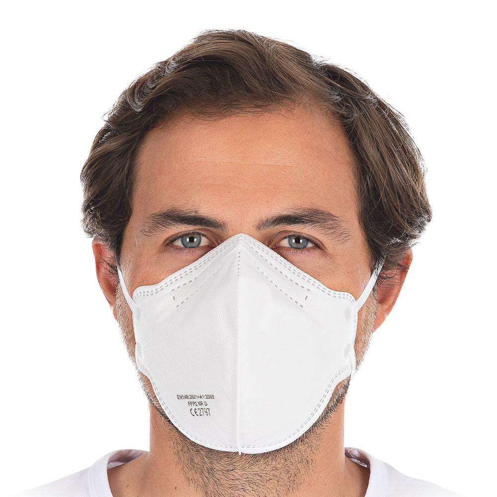 Schutzset PP, teilbeschichtet mit Atemschutzmaske FFP2
