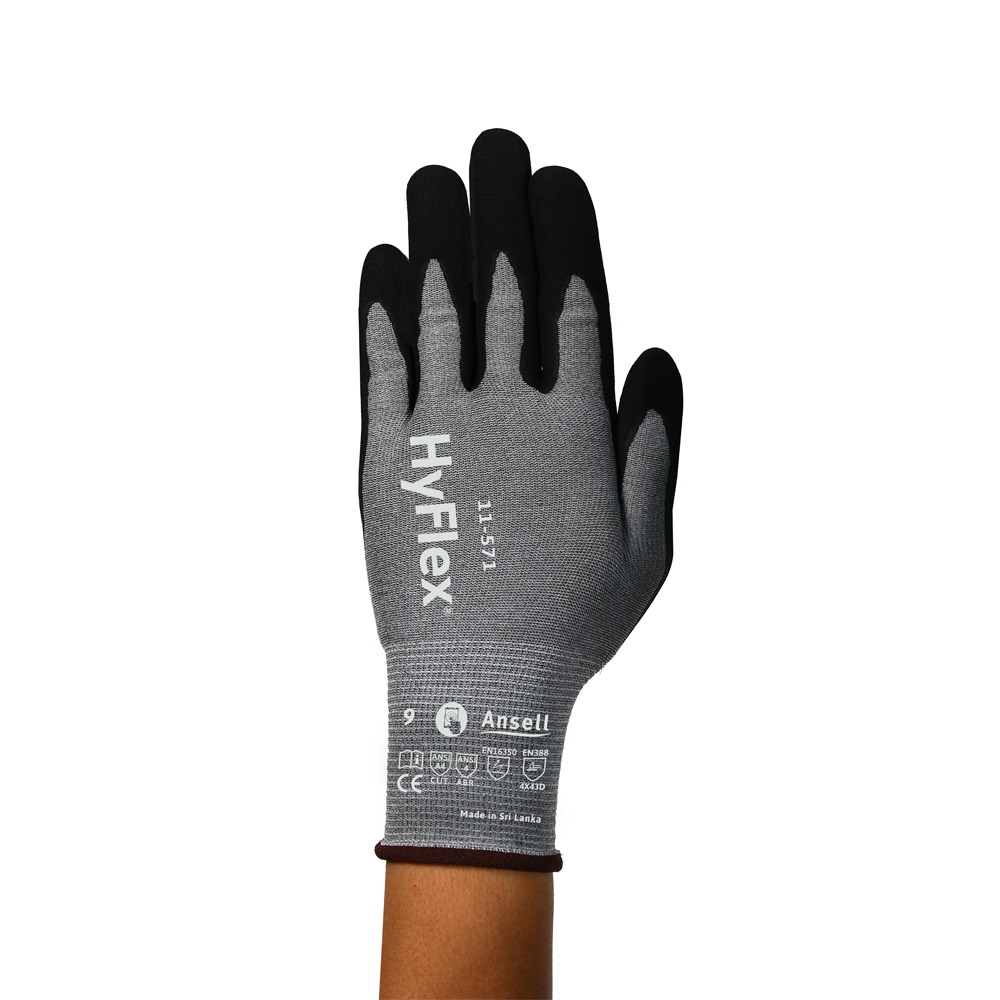 Ansell HyFlex® 11-571, cut protection gloves