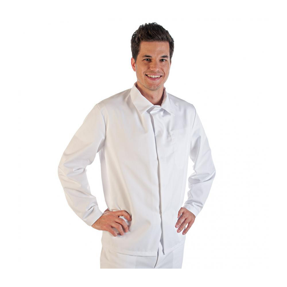 HACCP jackets made of polycotton in white