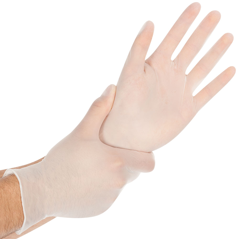 Nitrile gloves Allfood Safe powder-free in transparent