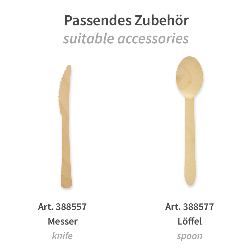 Bio Gabeln Ecowood | Holz, Zubehör Bio Gabeln Ecowood aus Holz mit passendem Zubehör