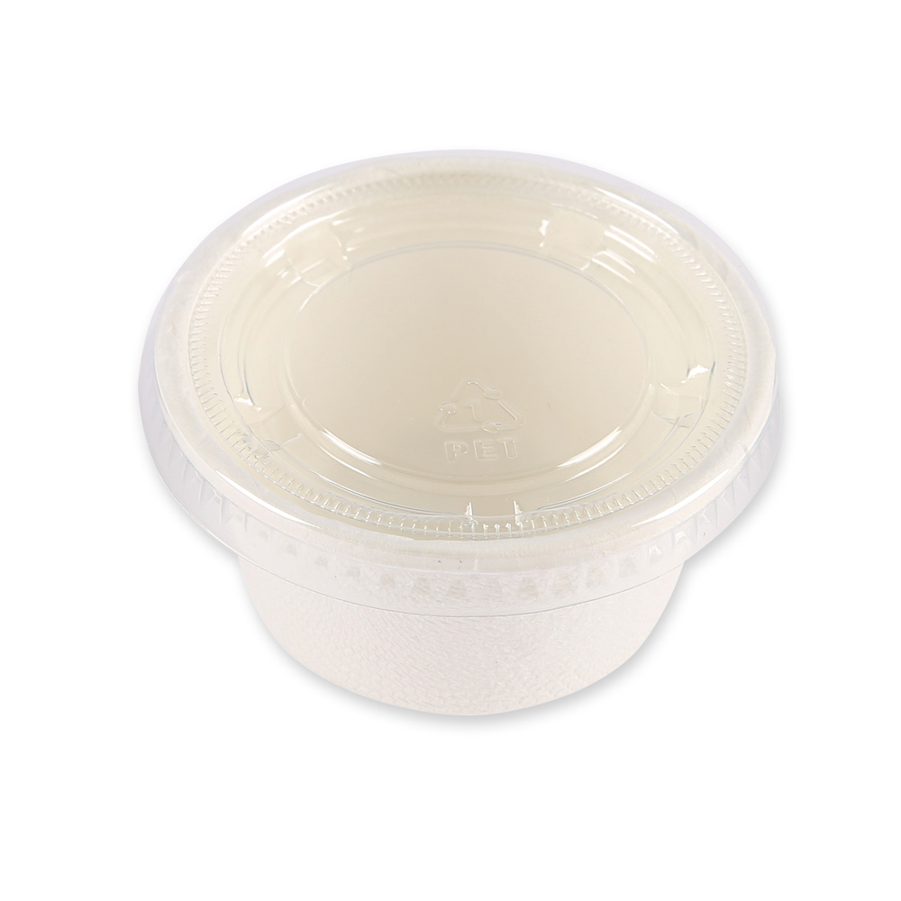 Lid for dressing bowls made of PET, with 41106