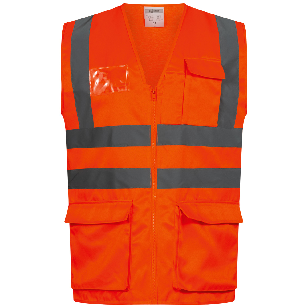 Safestyle® Ansgar 23516 high vis vests from the frontside