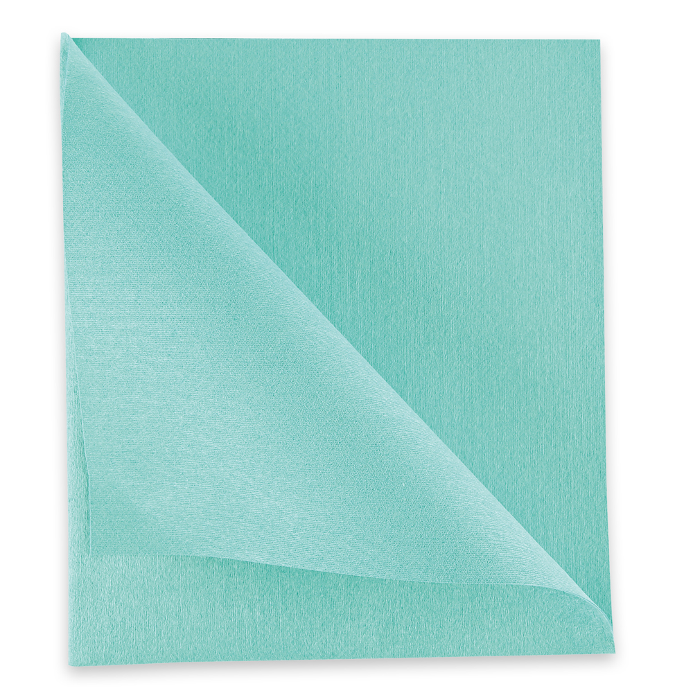 Nonwoven cloths made of polyester/polyamid, green