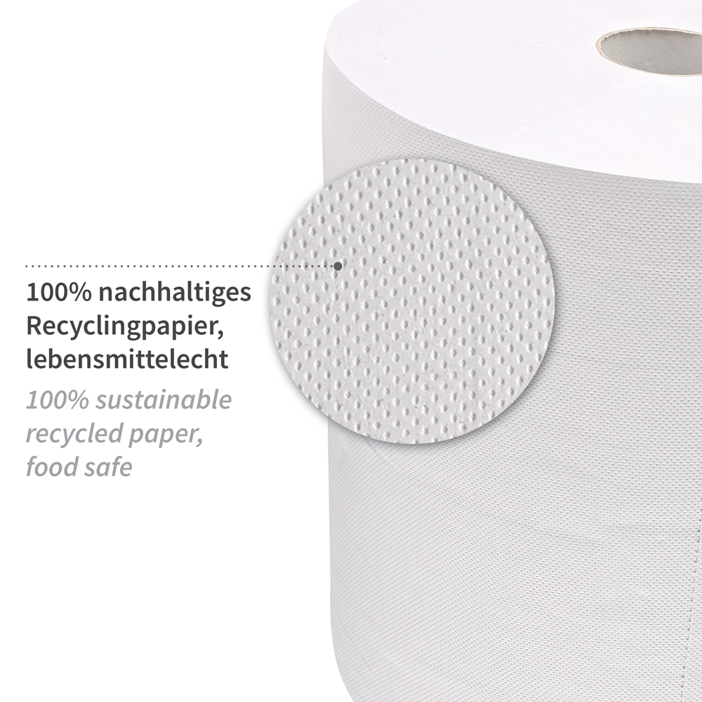 Organic cleaning papers, 3-ply made of recycled paper, FSC®-Recycled, material