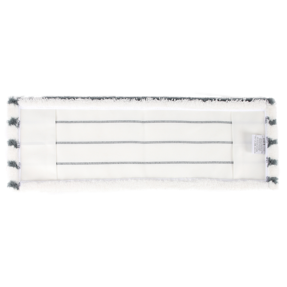 Wischmopp mit Borstenstreifen | Polyester/Mikrofaser, Rückseite Wischmopp mit Borstenstreifen aus Polyester/Mikrofaser, Rückseite