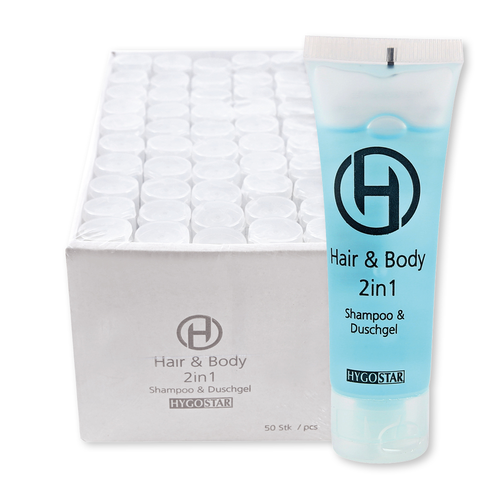 Hair & body, 2in1, tube as cover picture