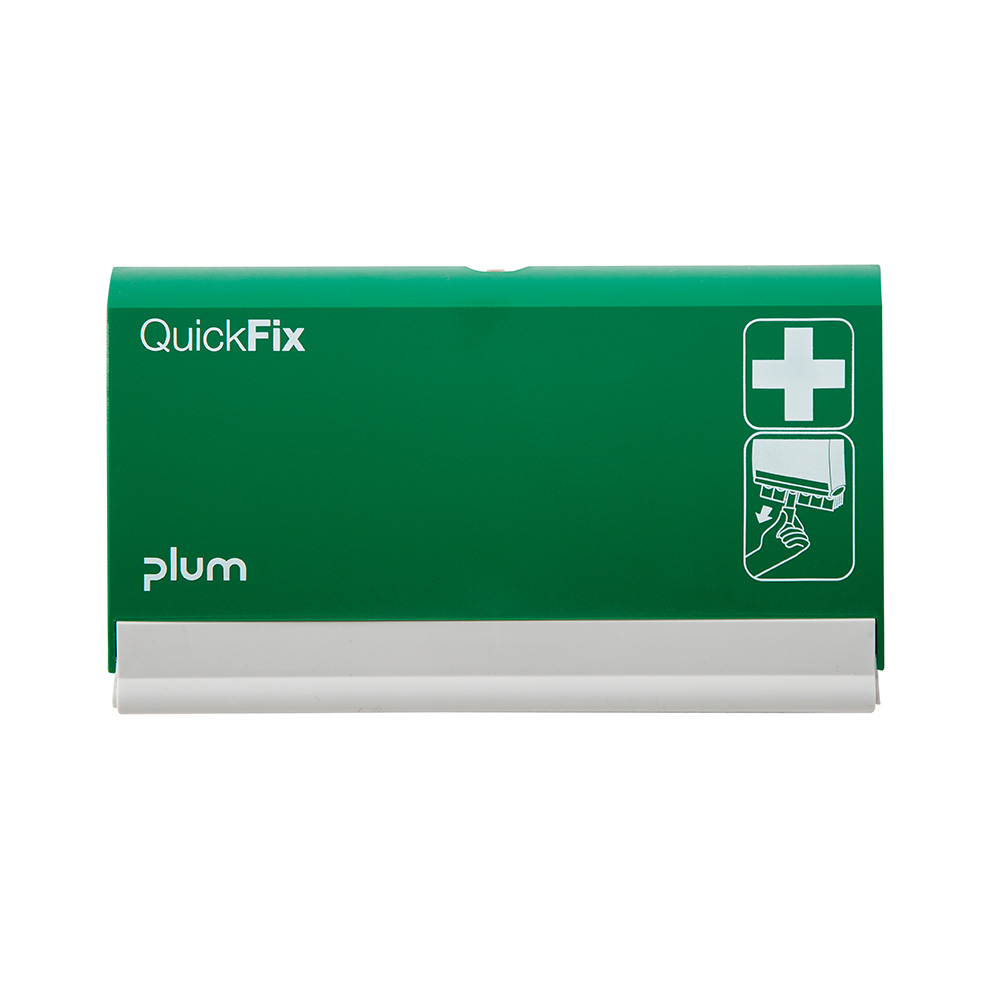 Plum QuickFix plaster dispenser, front view