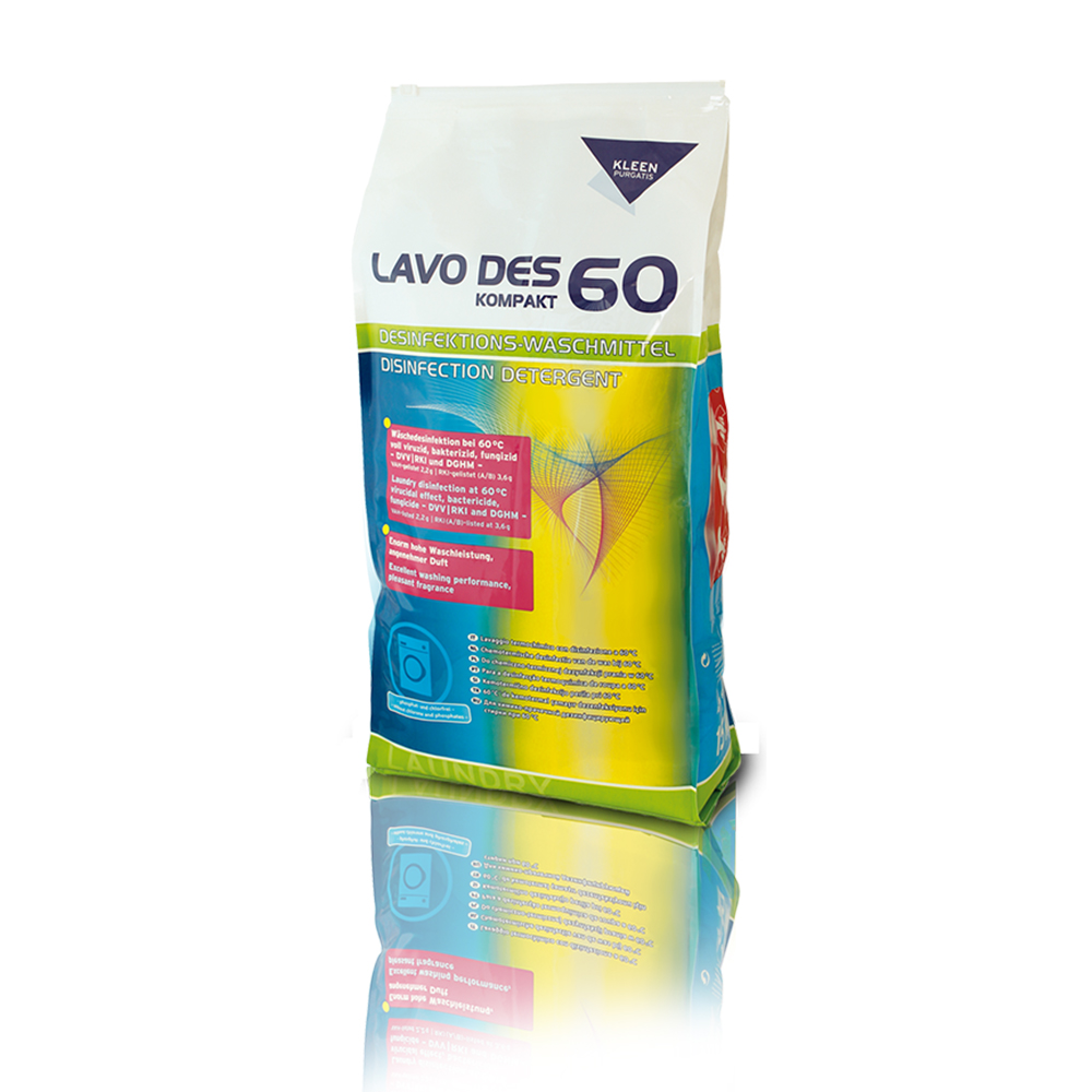 Laundry liquid detergent "Lavo Des 60 kompakt" carrier bag