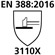 EN 388:2016 – 3110x